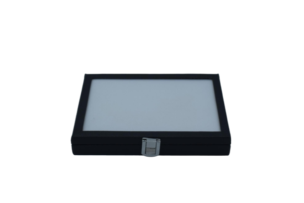 BOÎTE DESSUS VERRE 20X15 CM (BLANC)